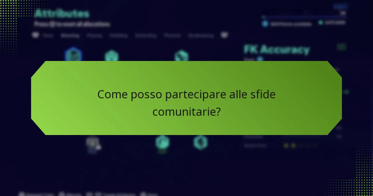 Quali premi posso guadagnare dalle sfide comunitarie?