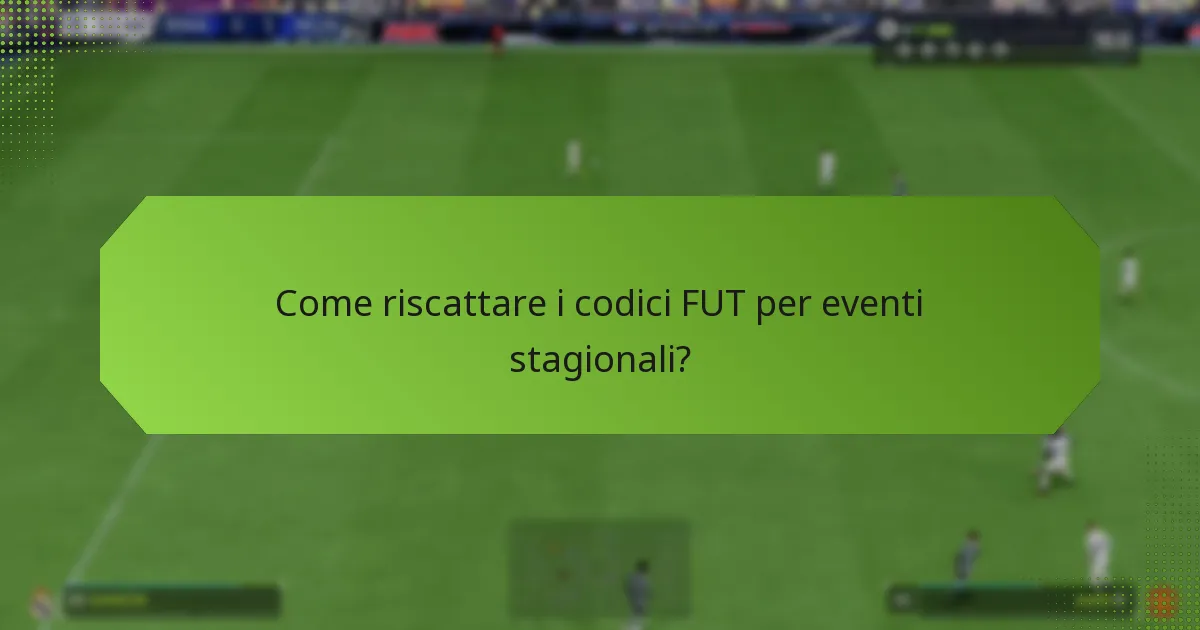 Quali ricompense possono aspettarsi i giocatori dai codici FUT?