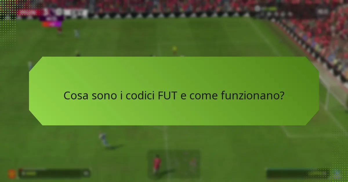 Quali sono i benefici dell’utilizzo dei codici FUT?